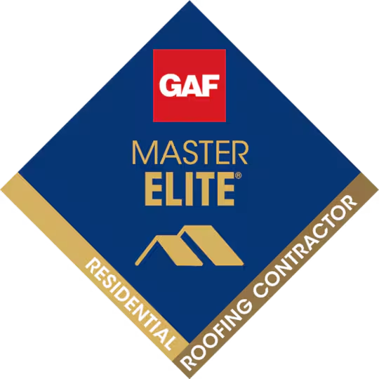 GAF Master Elite Residential Roofing Contractor