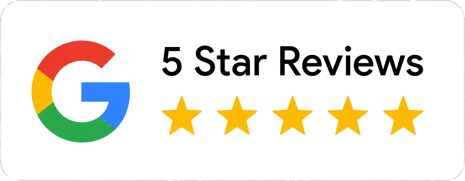 Google 5 star reviews